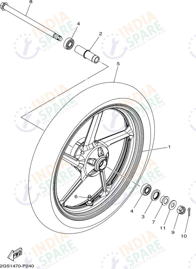 FRONT WHEEL